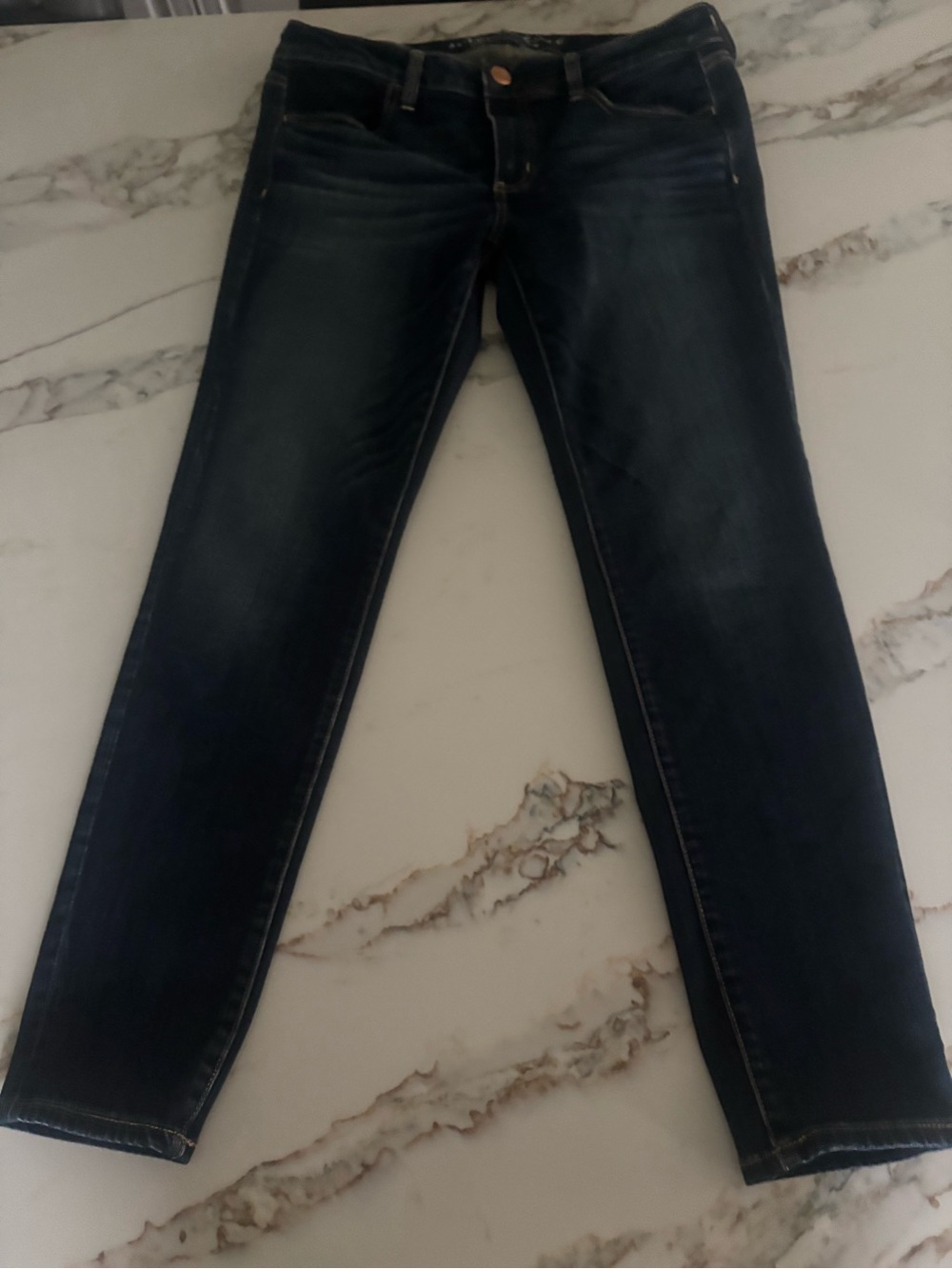 American Eagle Outfitters Dark Blue Skinny Jeans